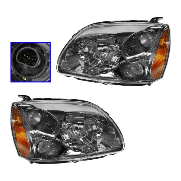 DIY Solutions® - Driver and Passenger Side Replacement Headlights