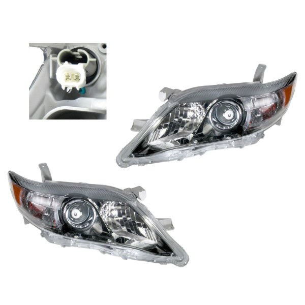 DIY Solutions® - Driver and Passenger Side Replacement Headlights