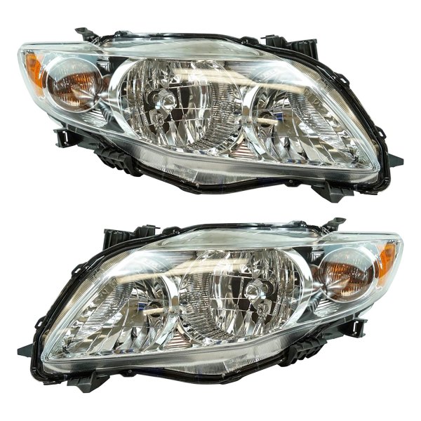 DIY Solutions® - Driver and Passenger Side Replacement Headlights