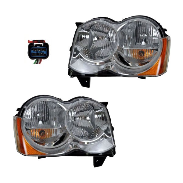 DIY Solutions® - Driver and Passenger Side Replacement Headlights