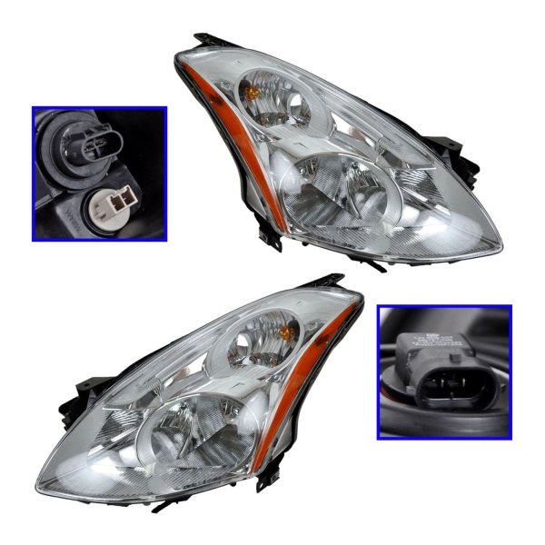 DIY Solutions® - Driver and Passenger Side Replacement Headlights