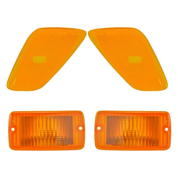 DIY Solutions® - Driver and Passenger Side Replacement Turn Signal/Parking and Side Marker Lights