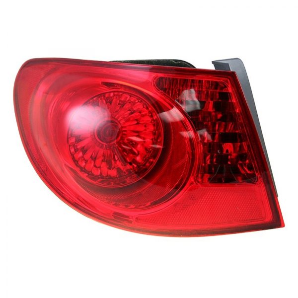 DIY Solutions® - Driver Side Outer Replacement Tail Light, Hyundai Elantra