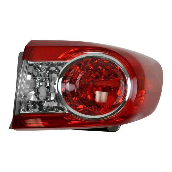 DIY Solutions® - Passenger Side Outer Replacement Tail Light, Toyota Corolla