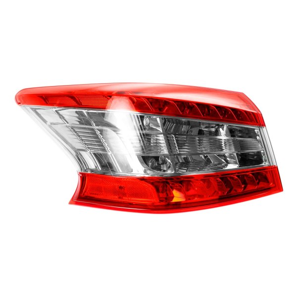DIY Solutions® - Driver Side Outer Replacement Tail Light, Nissan Sentra