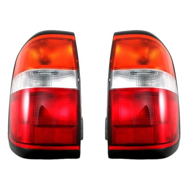 DIY Solutions® - Driver and Passenger Side Outer Replacement Tail Lights, Nissan Pathfinder