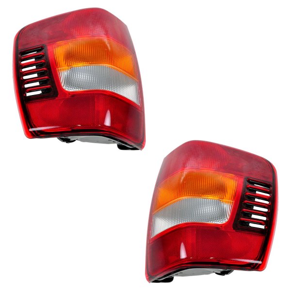 DIY Solutions® - Driver and Passenger Side Replacement Tail Lights, Jeep Grand Cherokee