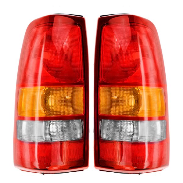 DIY Solutions® - Driver and Passenger Side Replacement Tail Lights, GMC Sierra 1500