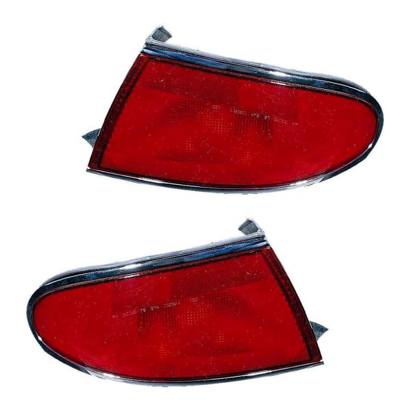 DIY Solutions® - Driver and Passenger Side Outer Replacement Tail Lights, Buick Century