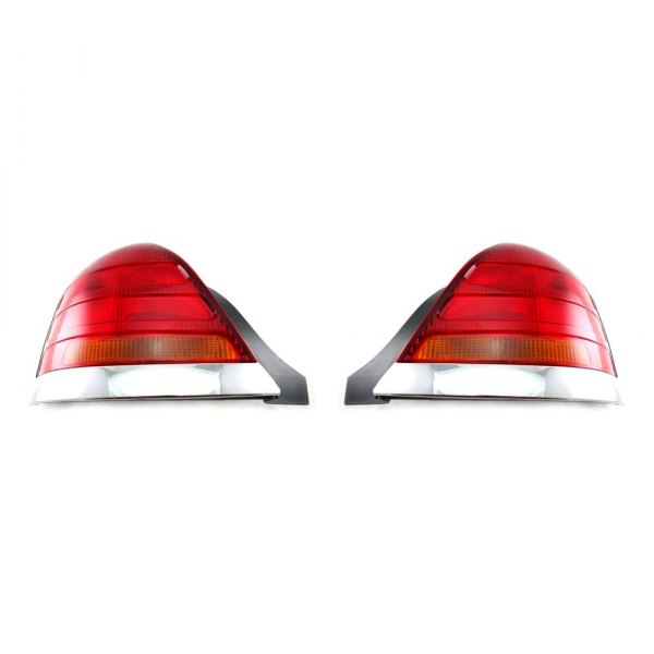 DIY Solutions® - Driver and Passenger Side Outer Replacement Tail Lights, Ford Crown Victoria