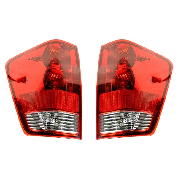 DIY Solutions® - Driver and Passenger Side Replacement Tail Lights, Nissan Titan