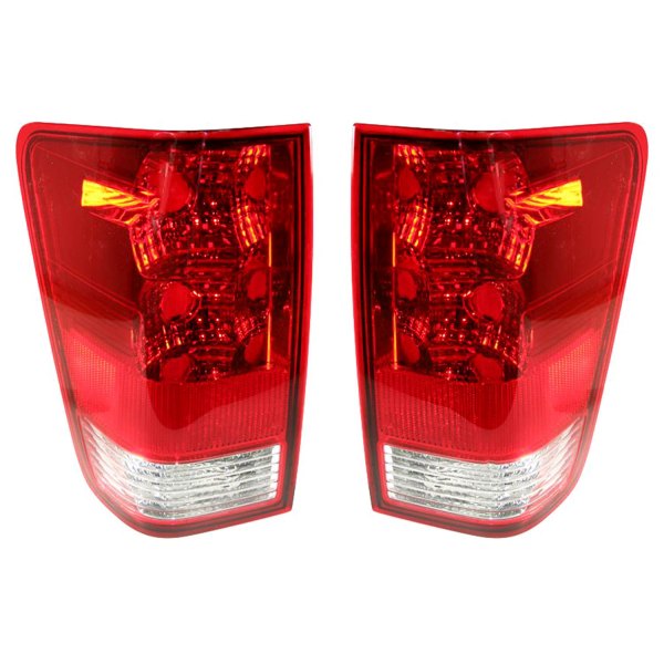 DIY Solutions® - Driver and Passenger Side Replacement Tail Lights, Nissan Titan