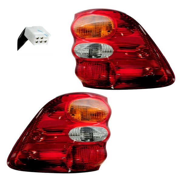 DIY Solutions® - Driver and Passenger Side Replacement Tail Lights, Toyota Sequoia