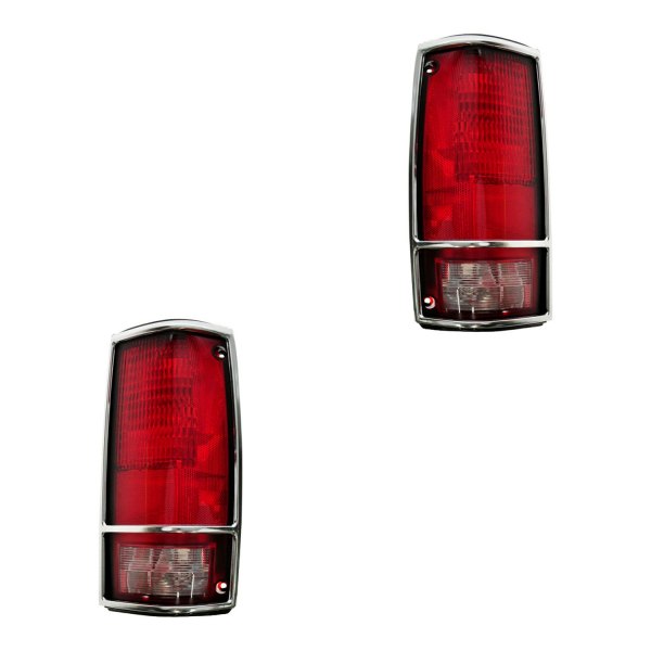 DIY Solutions® - Driver and Passenger Side Replacement Tail Lights, GMC Sonoma