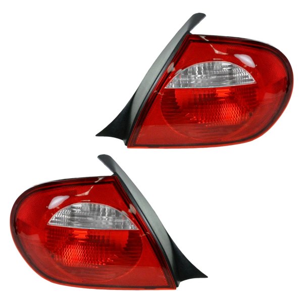 DIY Solutions® - Driver and Passenger Side Replacement Tail Lights, Dodge Neon