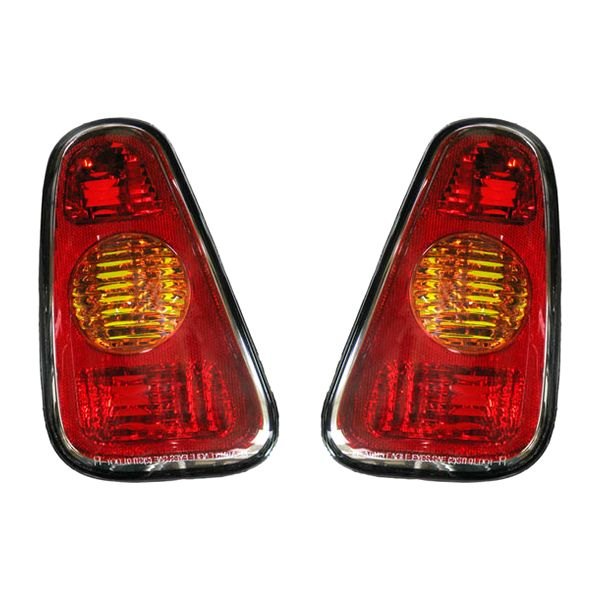 DIY Solutions® - Driver and Passenger Side Replacement Tail Lights, Mini Cooper
