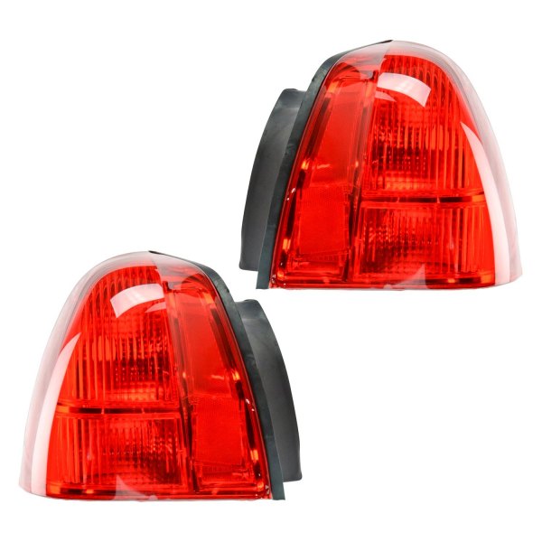 DIY Solutions® - Driver and Passenger Side Replacement Tail Lights, Lincoln Town Car
