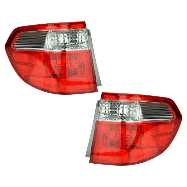 DIY Solutions® - Driver and Passenger Side Outer Replacement Tail Lights, Honda Odyssey