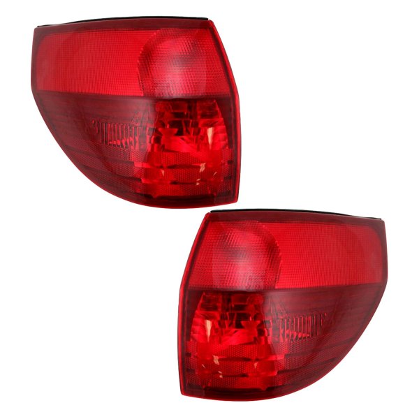 DIY Solutions® - Driver and Passenger Side Replacement Tail Lights, Toyota Sienna