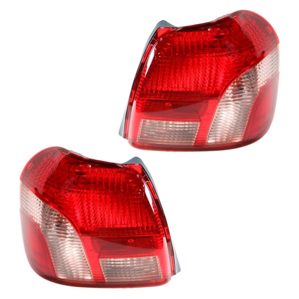 DIY Solutions® - Driver and Passenger Side Replacement Tail Lights, Toyota Echo