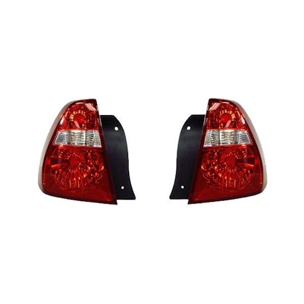 DIY Solutions® - Driver and Passenger Side Outer Replacement Tail Lights, Chevy Malibu
