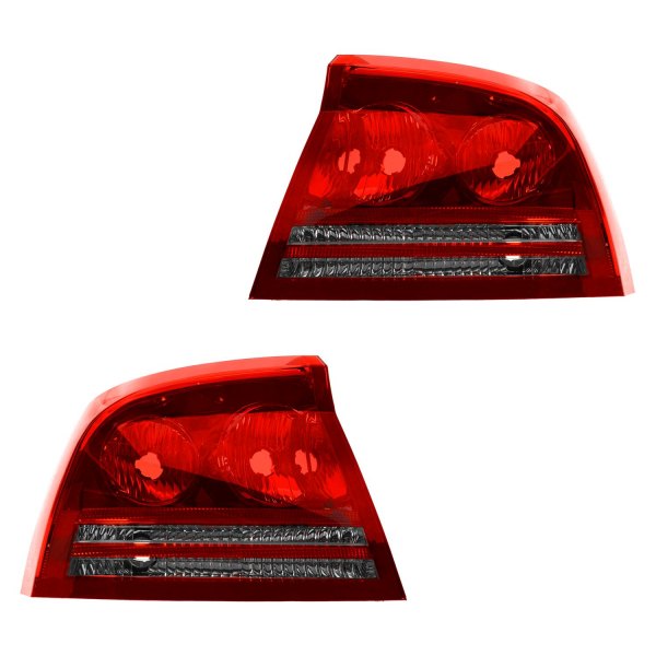 DIY Solutions® - Driver and Passenger Side Replacement Tail Lights, Dodge Charger