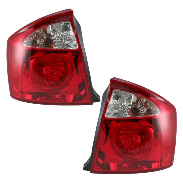 DIY Solutions® - Driver and Passenger Side Replacement Tail Lights, Kia Spectra