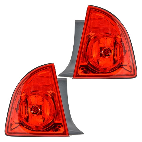 DIY Solutions® - Driver and Passenger Side Outer Replacement Tail Lights, Chevy Malibu