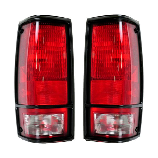 DIY Solutions® - Driver and Passenger Side Replacement Tail Lights, Chevy S-10 Blazer