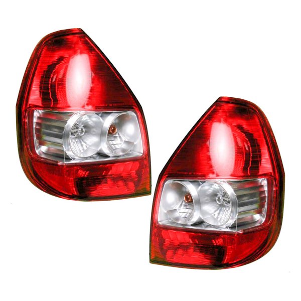 DIY Solutions® - Driver and Passenger Side Replacement Tail Lights, Honda Fit