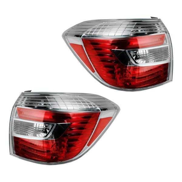 DIY Solutions® - Driver and Passenger Side Replacement Tail Lights, Toyota Highlander
