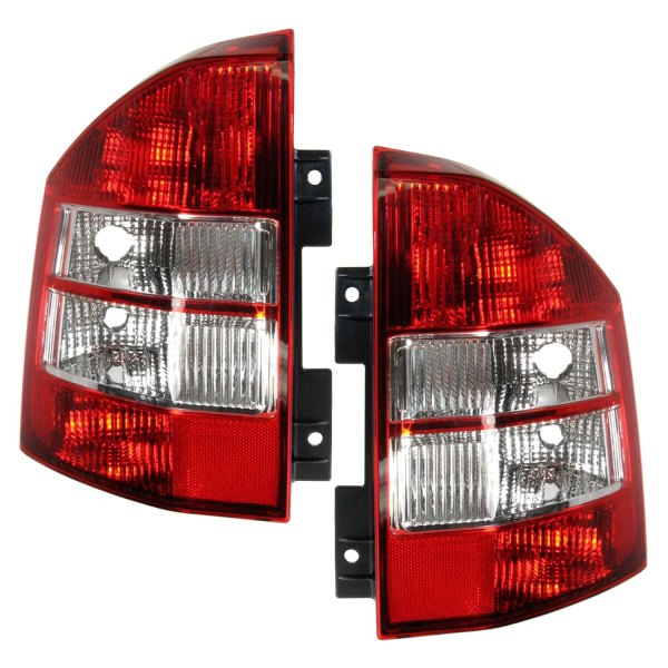 DIY Solutions® - Driver and Passenger Side Replacement Tail Lights, Jeep Compass
