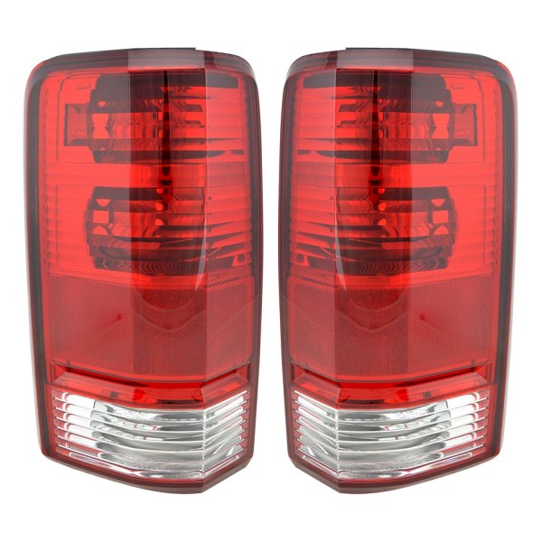 DIY Solutions® - Driver and Passenger Side Replacement Tail Lights, Dodge Nitro