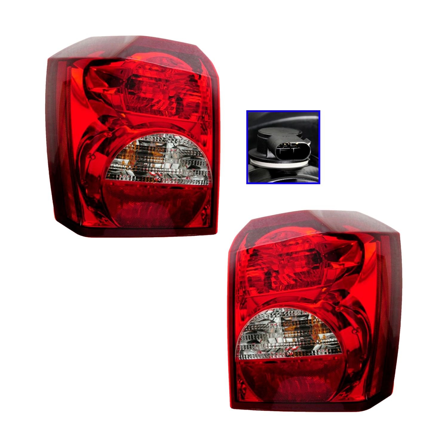 DIY Solutions® LHT07683 - Driver and Passenger Side Replacement Tail Lights