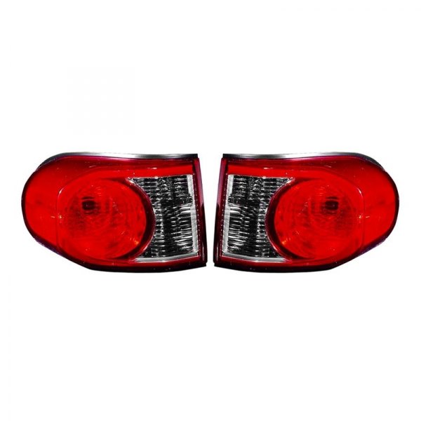 DIY Solutions® - Driver and Passenger Side Replacement Tail Lights, Toyota FJ Cruiser