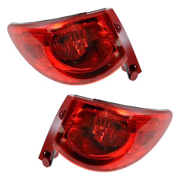 DIY Solutions® - Driver and Passenger Side Outer Replacement Tail Lights, Chevy Traverse