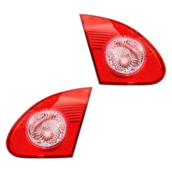 DIY Solutions® - Driver and Passenger Side Inner Replacement Tail Lights, Toyota Corolla