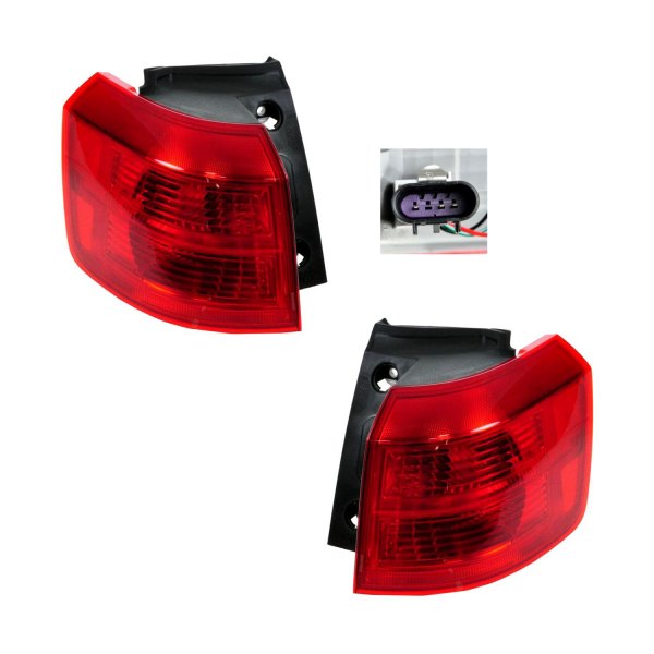 DIY Solutions® - Driver and Passenger Side Outer Replacement Tail Lights, GMC Terrain