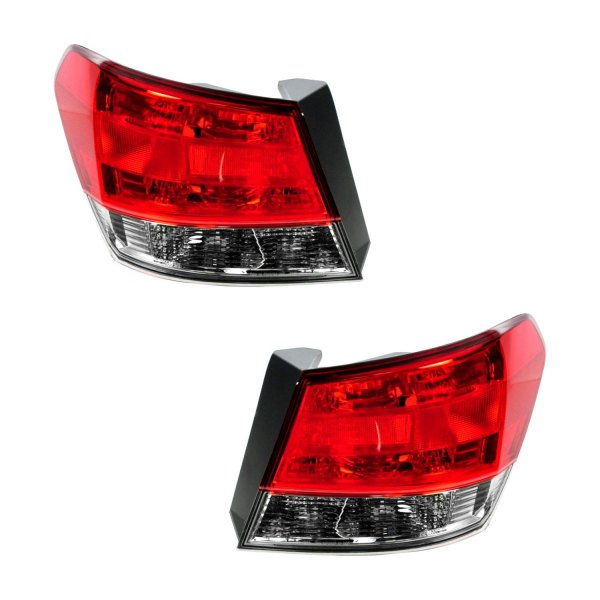 DIY Solutions® - Driver and Passenger Side Outer Replacement Tail Lights, Subaru Legacy