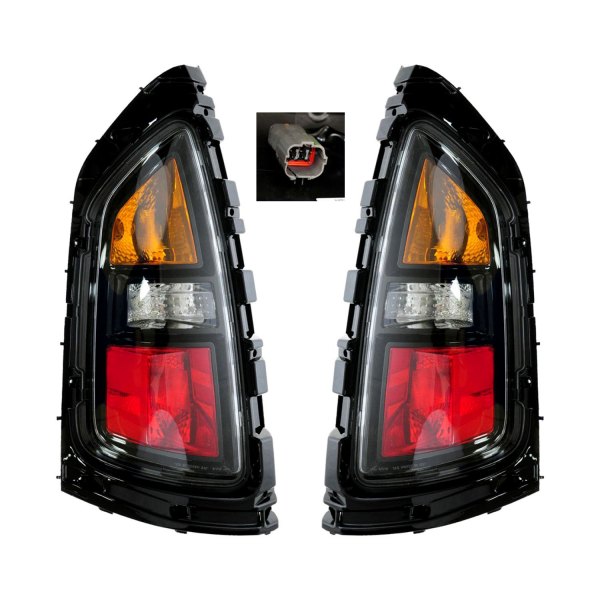 DIY Solutions® LHT07846 Driver and Passenger Side Replacement Tail Lights