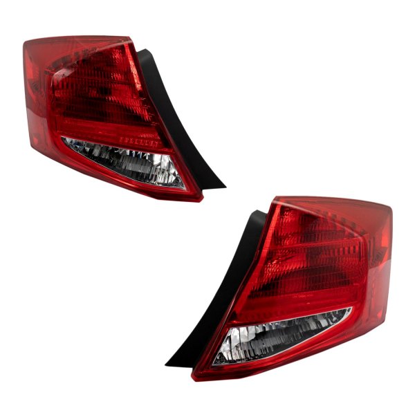 DIY Solutions® - Driver and Passenger Side Replacement Tail Lights, Honda Accord