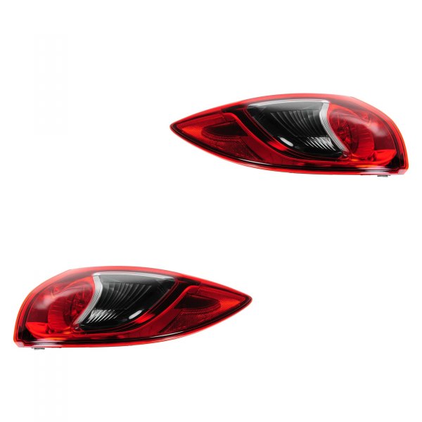 DIY Solutions® - Driver and Passenger Side Outer Replacement Tail Lights, Mazda CX-5