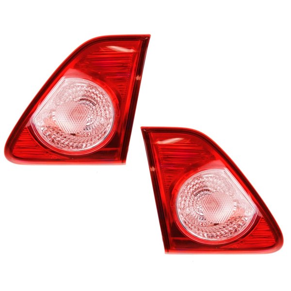 DIY Solutions® - Driver and Passenger Side Inner Replacement Tail Lights, Toyota Corolla