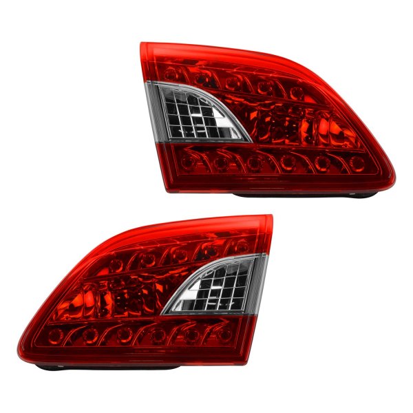 DIY Solutions® - Driver and Passenger Side Inner Replacement Tail Lights, Nissan Sentra