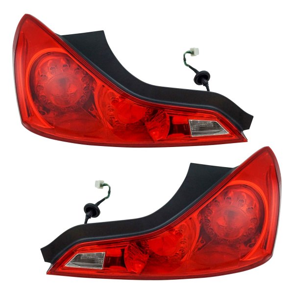 DIY Solutions® - Driver and Passenger Side Replacement Tail Lights, Infiniti Q60