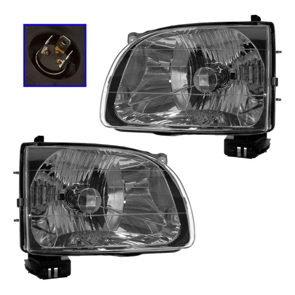 DIY Solutions® - Driver and Passenger Side Replacement Headlights