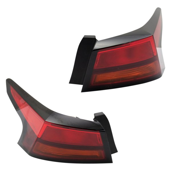 DIY Solutions® - Driver and Passenger Side Outer Replacement Tail Lights, Nissan Altima