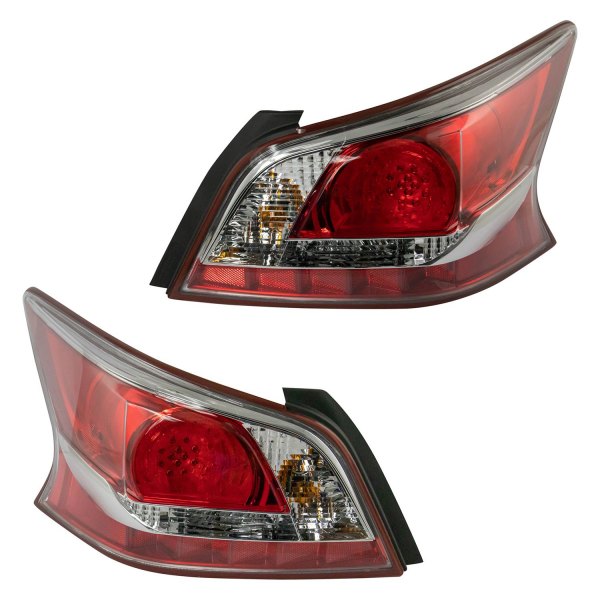 DIY Solutions® - Driver and Passenger Side Replacement Tail Lights, Nissan Altima
