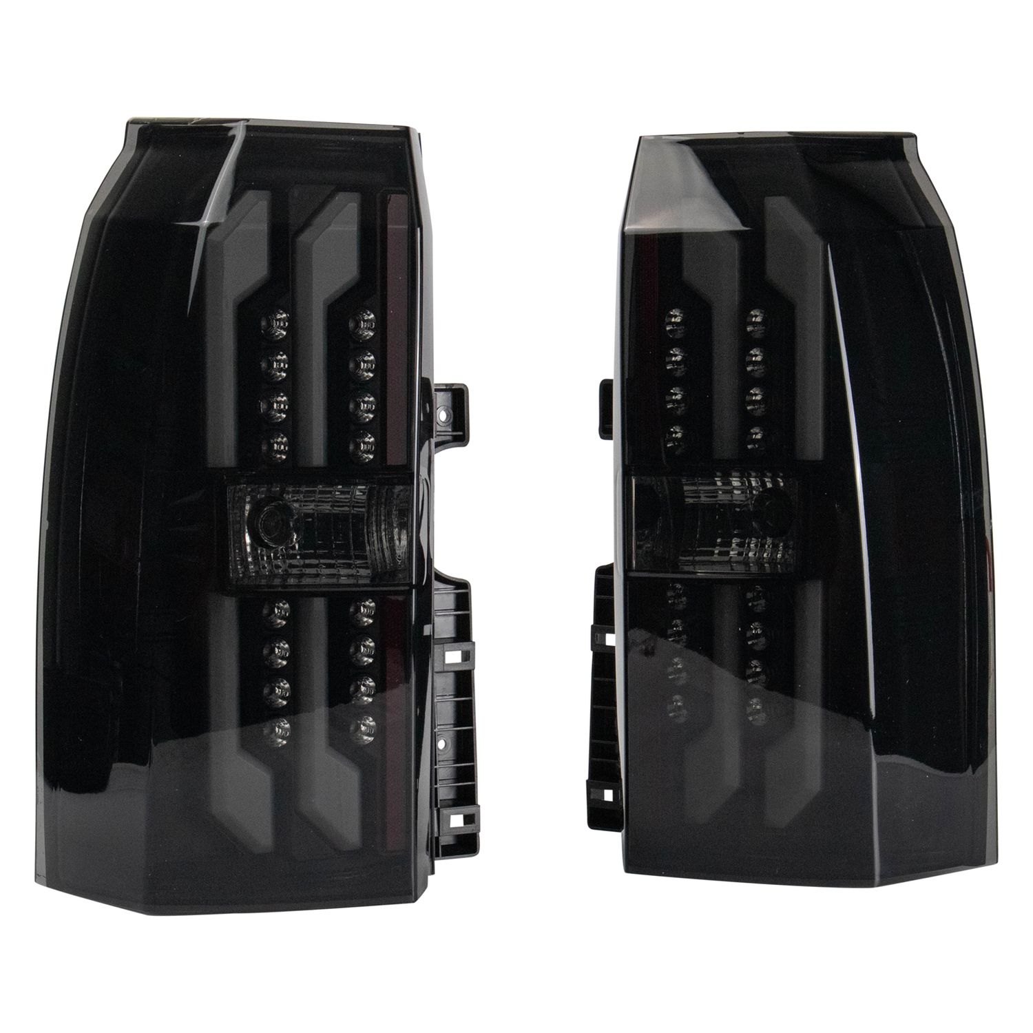 DIY Solutions® LHT10106 Black/Smoke Fiber Optic LED Tail Lights