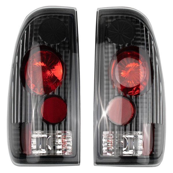 DIY Solutions® - Black/Red Euro Tail Lights
